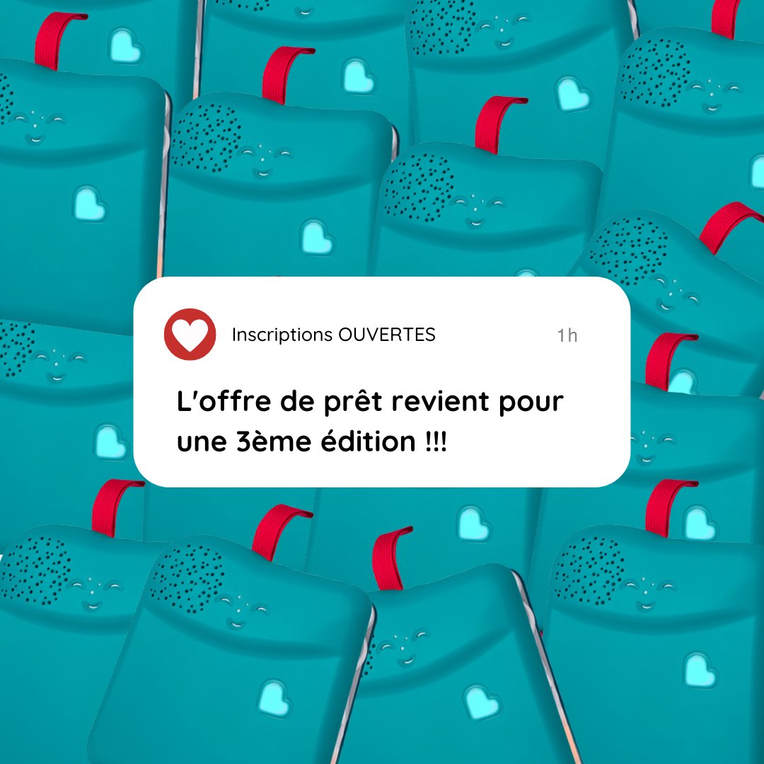 mybookinou's tweet photo. Chiche, on vous (re)prête un Bookinou ! 💡
Depuis 2023, 1800 enseignants l’ont testé et adopté. Nouveauté : le Bookiprêt arrive aussi en Belgique ! 🇧🇪
📅 Inscrivez-vous du 28 janv. au 23 mars 2025 pour 15€.
📦 Livraison semaine du 31 mars.
👉 https://t.co/PlaOwbtXHY https://t.co/JwwmPweQDj
