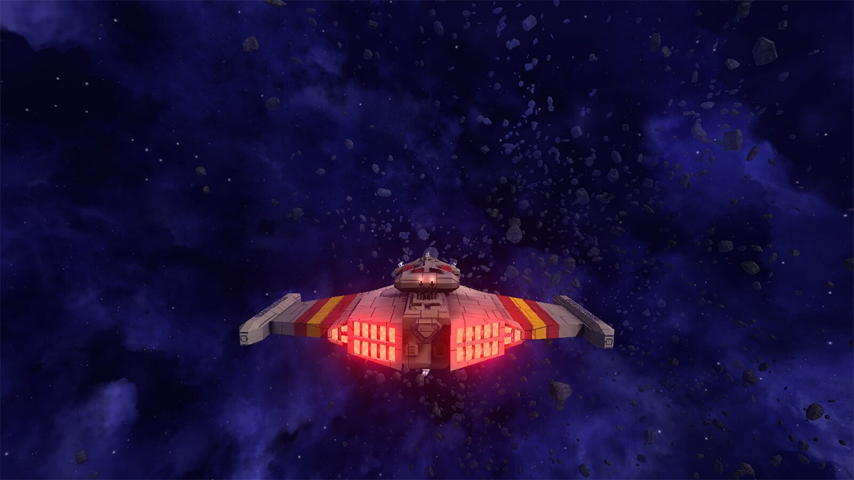 avorion's tweet photo. This starter ship shines even in Naonite regions (with upgrades). Inspired by Klingon warbirds, the Terran Battlecruiser, and Yeerk Bladeships, it’s functional and fearsome. 💀✨

📸 ‘katze316’| Steam

Check it out on  #steam:
https://t.co/jpXRBwOX22

#Avorion #buildoftheweek https://t.co/Z5DyNgNxwE