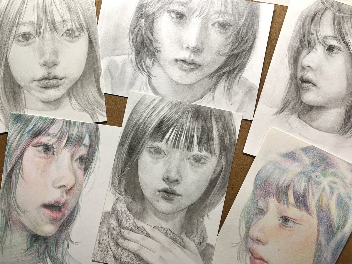 jri_kmitc's tweet photo. デジタル、日本画、鉛筆、透明水彩様々な画材で人を描いています。
豊かな人の表情を描くのが好きです。
タグ遅くなりましたが...

 #作風が気に入ったらフォローしてください https://t.co/6WlviFojbb