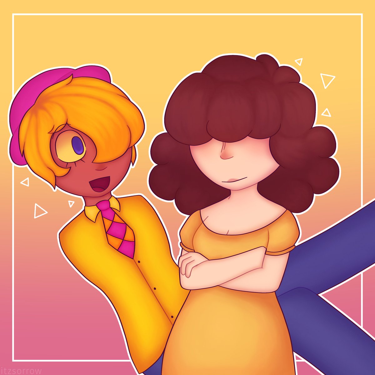 1tzsorrow's tweet photo. I honestly forgot about this but decided to finish it anyways!
#GravityFalls #emmasteve #pyramidsteve #emmamay #gravityfallsfanart https://t.co/EalnCv5y2r