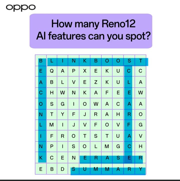 SimmzKhoza's tweet image. AI LinkBoost and BeaconLink
AI Summary
AI Clear Face
AI Eraser 2.0

@EmmiieTLO #TapIntoAI #OPPOReno12Series