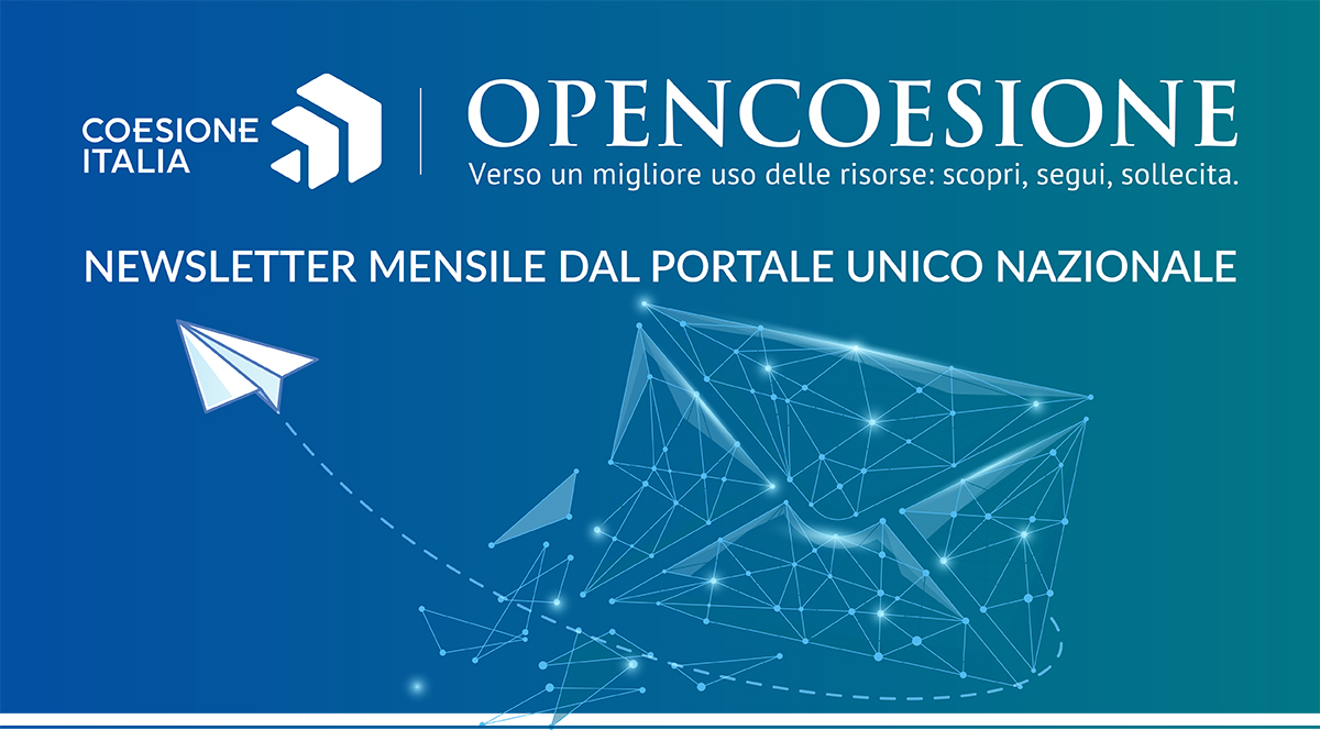 OpenCoesione's tweet image. Conosci già la newsletter di #OpenCoesione, che ogni mese riassume i contenuti sulle politiche di coesione pubblicati dal portale unico nazionale?

#Segui questo link per iscriverti opencoesione.gov.it/it/segui/

Archivio online opencoesione.gov.it/it/archivio_ne… 

#CoesioneItalia #EUinmyRegion