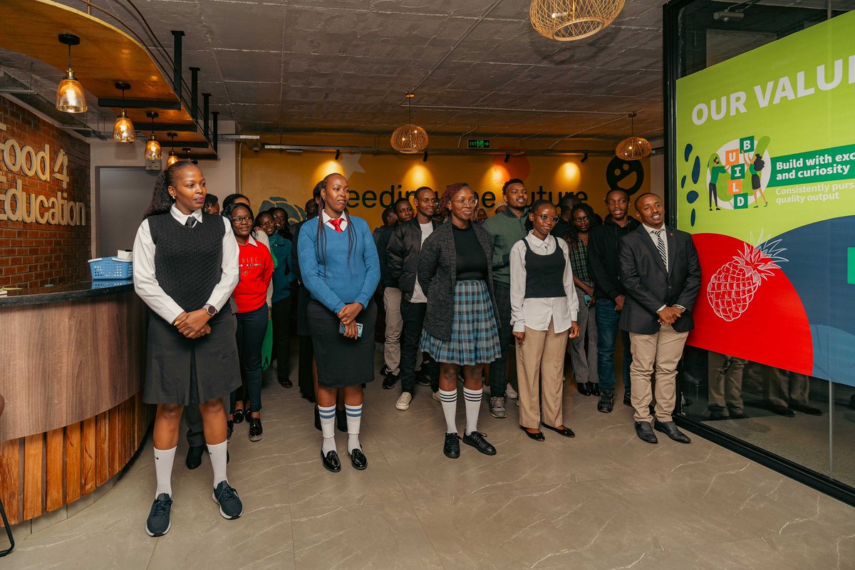 Food4Education's tweet photo. We celebrated #InternationalDayofEducation by taking a trip down memory lane with a fun โwork turned schoolโ day!๐
We dressed up in our school uniform, had school assembly and even got to #Tap2Eat ๐
It was a heartfelt reminder of the transformative power of education, and its profound impact through the eyes of the children we serve.
#Feedingthefuture