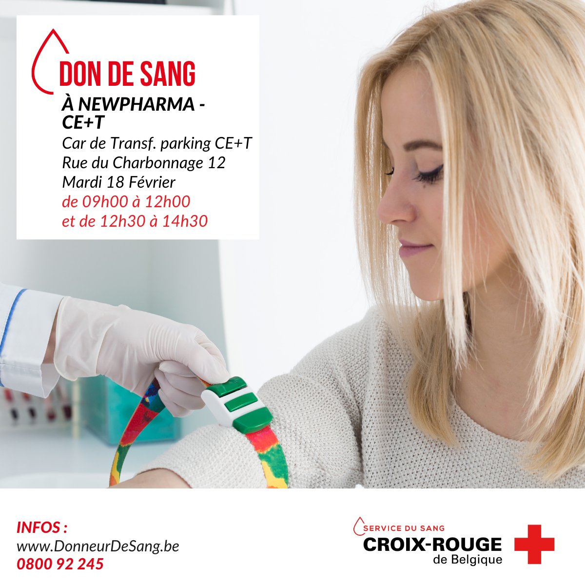 CE+T Power (@cet_power) on Twitter photo 🩸We are welcoming <a href="/CroixRougeBE/">Croix-Rouge de Belgique</a> on February 18th for a #blooddrive. Everyone is welcome to donate. 1 #donation can help up to 3 people. Sign up: donneurdesang.be/fr/rdv?code=AU…
See you then! 🩸We are welcoming <a href="/CroixRougeBE/">Croix-Rouge de Belgique</a> on February 18th for a #blooddrive. Everyone is welcome to donate. 1 #donation can help up to 3 people. Sign up: donneurdesang.be/fr/rdv?code=AU…
See you then!