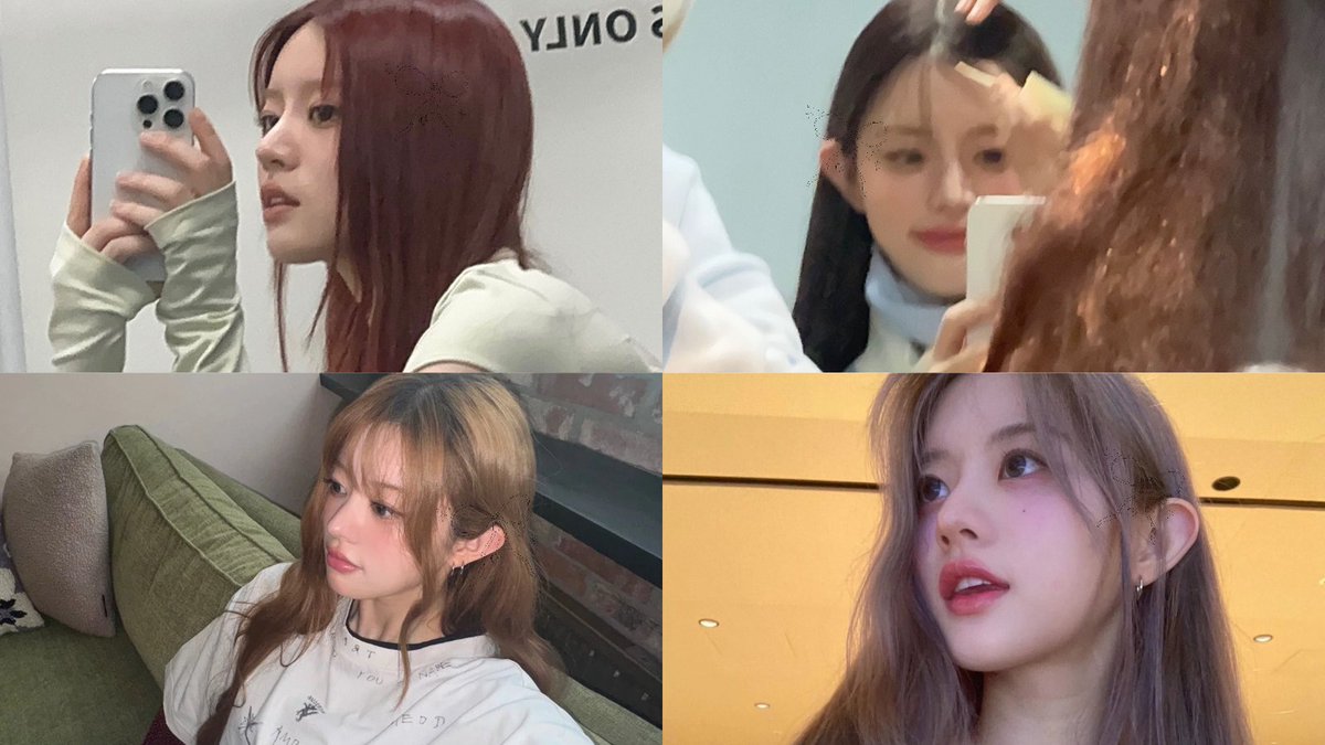 Some photodump taken when my hair color changes.