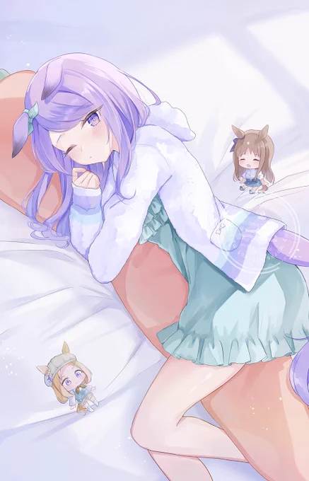 また朝が来る#ウマ娘 #メジロマックイーン 