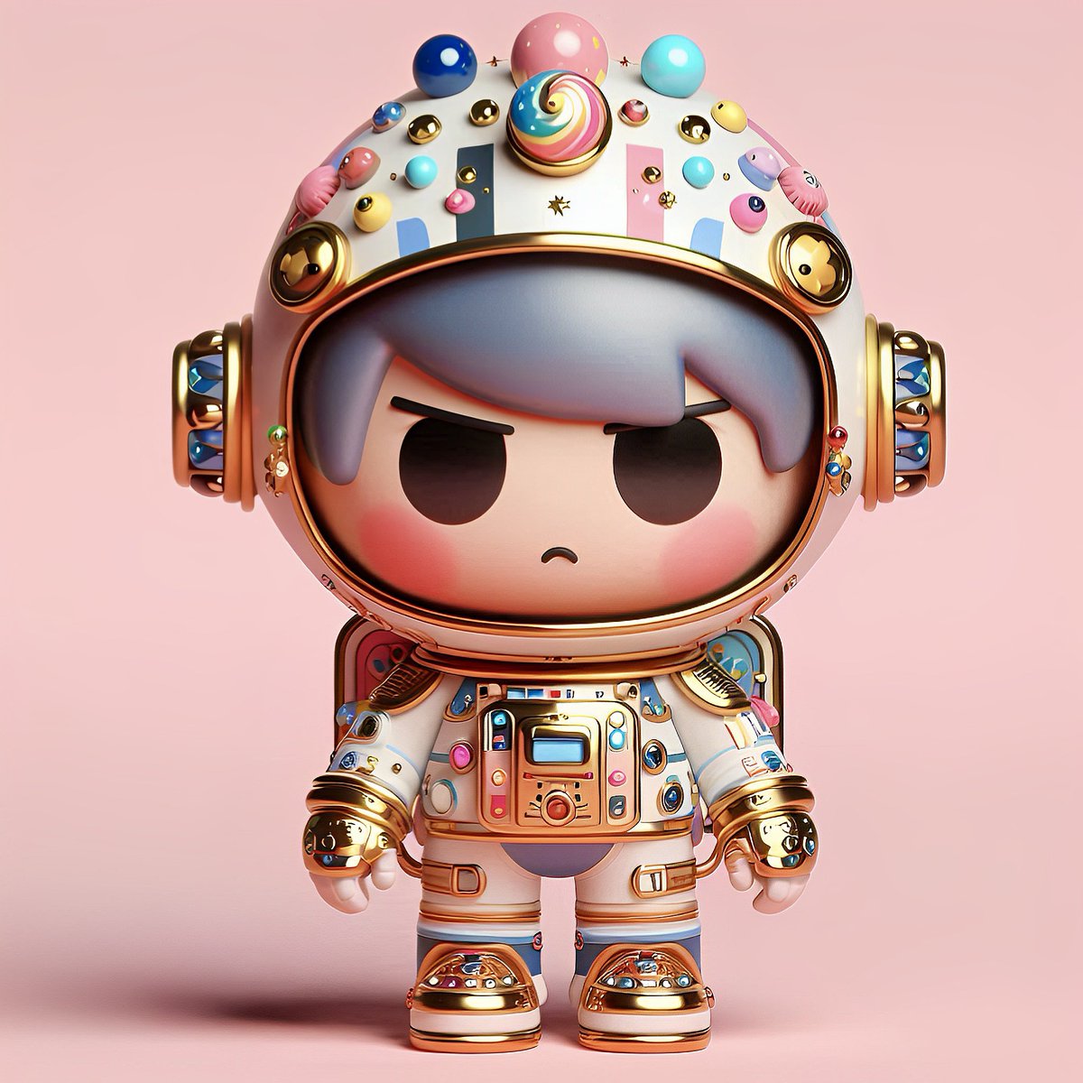 Quand ton vaisseau spatial tombe en panne et que tu dois rentrer à pied! 🚀🚀🚀🩷🩷💥 #nft #nftart #nftcommunity #nftcollector #nftdrop #cutenft #crypto #astronauts #3d #ai #aiartcommunity #art #artcollector #love #pice #nftartists #nftnews #3dart #astronaute #bonheur #aventure