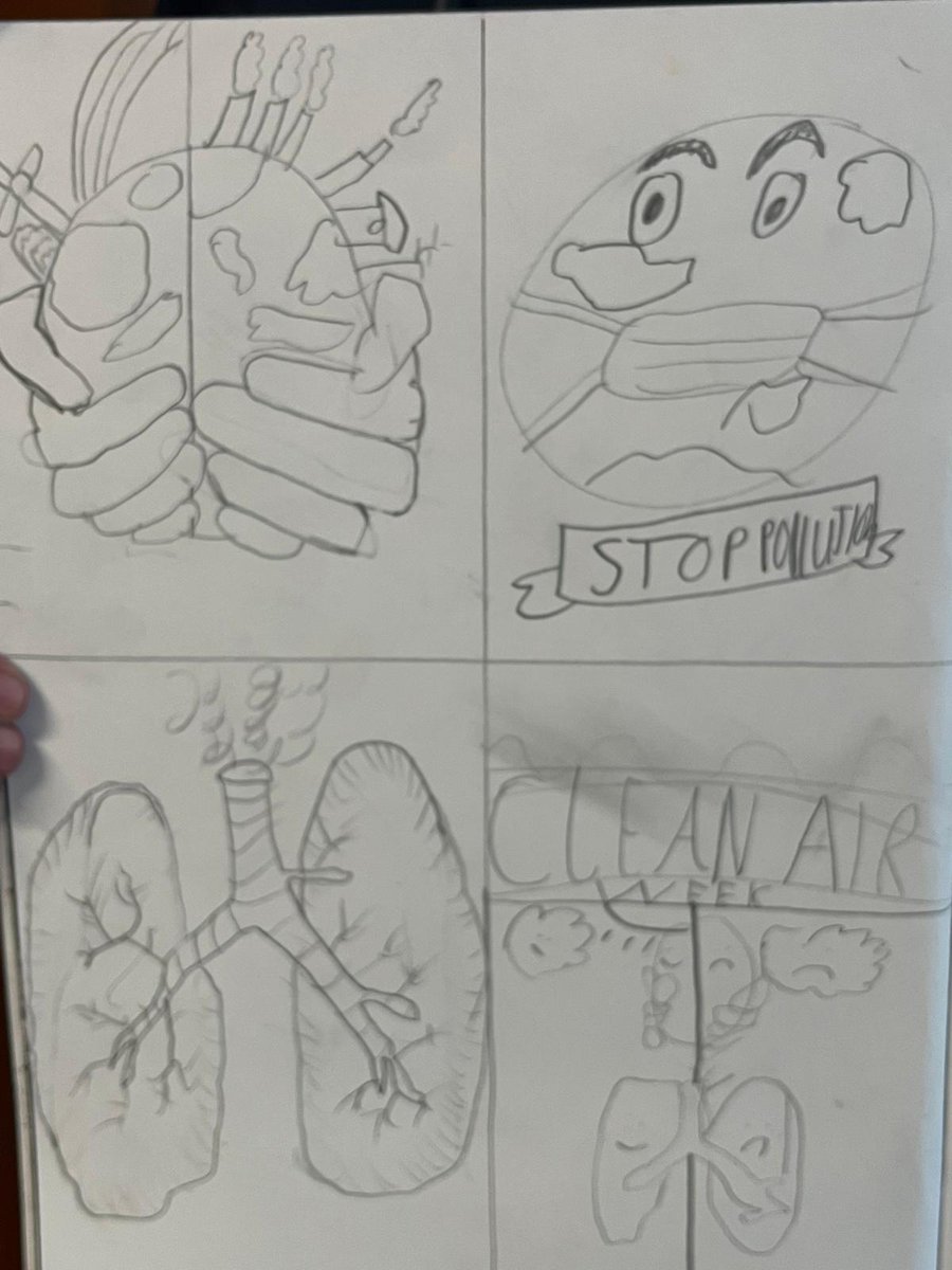 KBGreenSchools's tweet photo. A big shout out to all the students in the Visual Art Department for their creative work on the poster campaign for #Cleanairweek. Looking forward to seeing their posters displayed around the school🌎💨 @knockbegcollege @GreenSchoolsIre @Carlow_Co_Co @county_carlowEN https://t.co/tHXej6XXOk