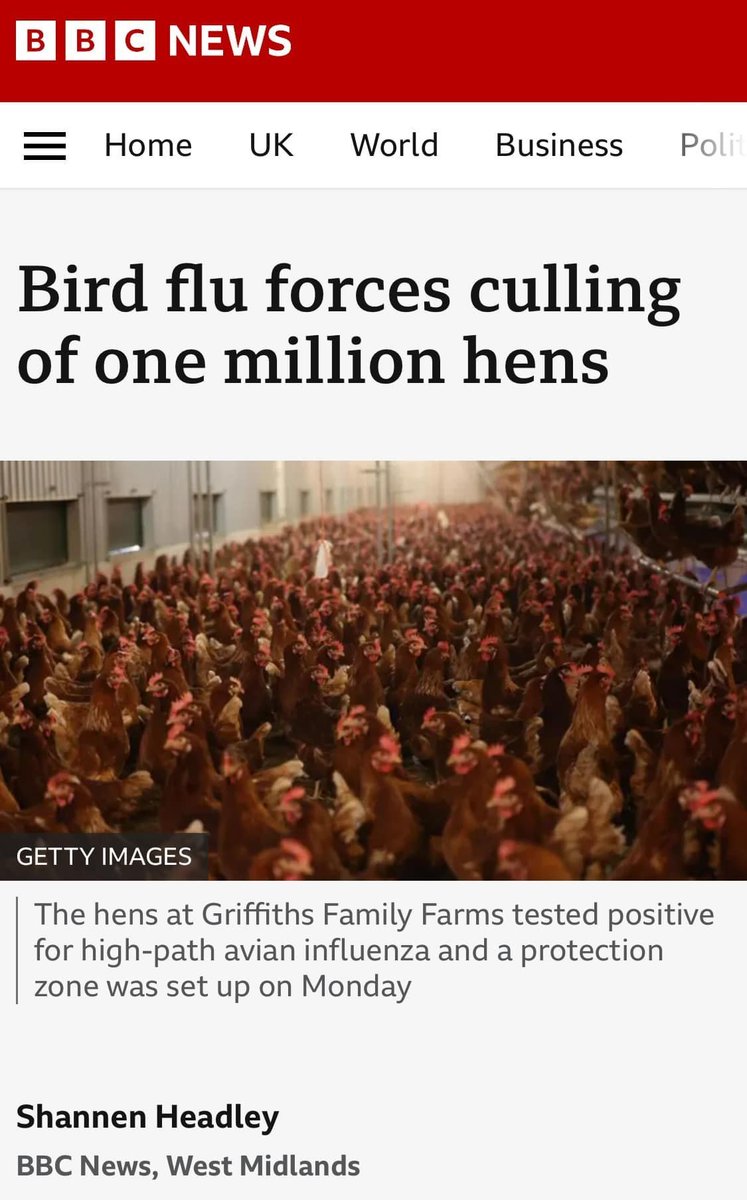 First they get you to register your chickens.
Then they order you to destroy them.

Has this affected you?