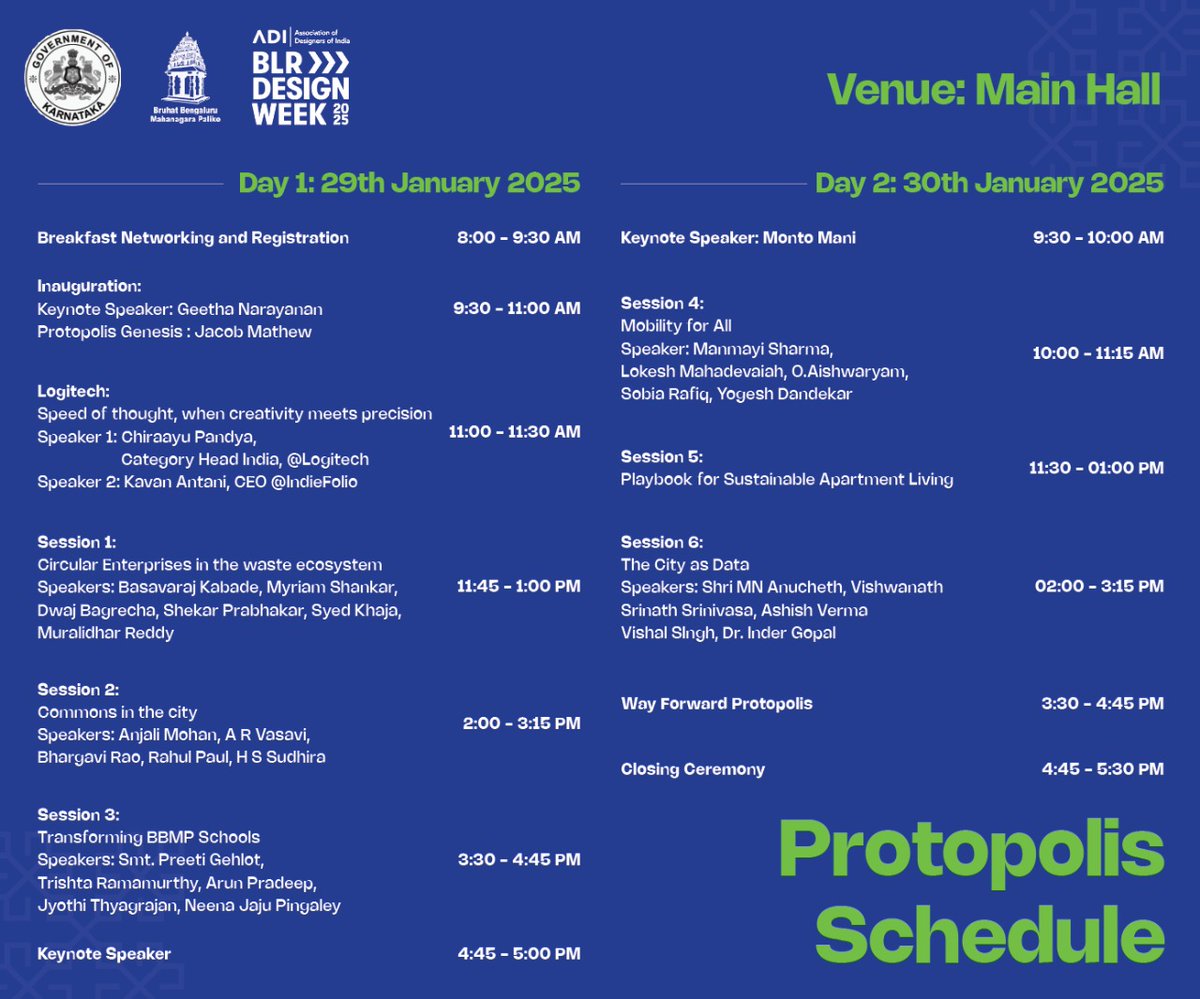 MathaiSamson's tweet photo. Bangalore Design Festival starting tomorrow 29 Jan 2025. https://t.co/DrU2rkfhbi