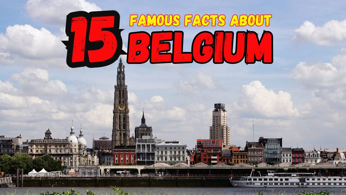 HiddenGemsReal's tweet photo. Top 15 Famous Facts About Belgium You Should Know | Hidden Gems
Watch it here: https://t.co/pvOfuFyQov
Belgium is a country known for its rich history, delicious treats, and fascinating hidden gems.
#explorebelgium  #belgianchocolate #factsaboutbelgium #belgianbeer #hid... https://t.co/bSrk6iyW5t