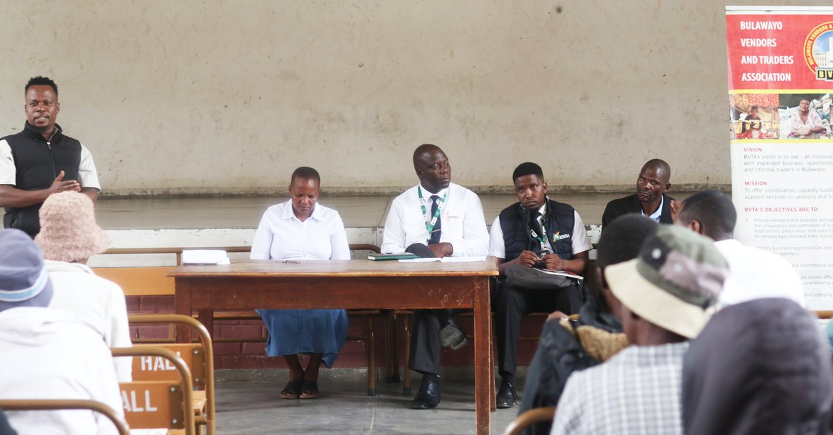 bvtatrust's tweet image. We have kickstarted #community engagements following the collaborative meeting held by VISET and the Bulawayo (MSMEs) Working Group, to disseminate information to informal workers regarding the taxation system that was introduced by Minister Mthuli Ncube.