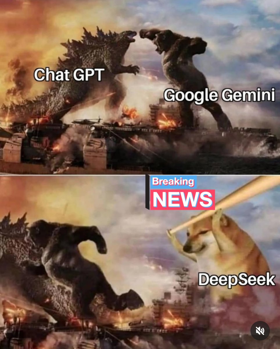 gigity_memes's tweet image. #ChatGPT #DeepSeek #DeepSeekR1