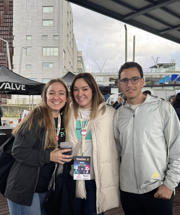 getmanfred's tweet image. 🔥 Sí, sí, estuvimos en la #BilboStack25 este sábado, contra vientos y marea ¿Cómo fue? Pues imagínate:
😱🩵 @IrnMM, nos mencionó en su presentación, @sailormerqury nos dio un montón de tips y arrojó luz sobre El Boom de la IA Generativa.