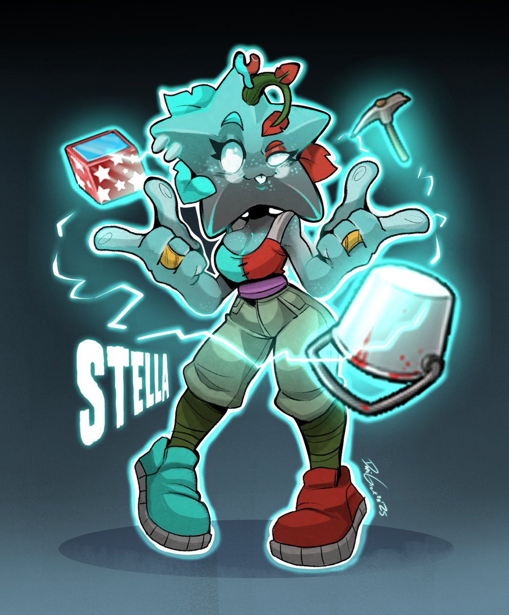 danigrex2n's tweet image. Stella the Magnet-Star (BASE) 🌟🧲‼
#pvzfanart #pvzfusion #zombotanyproject