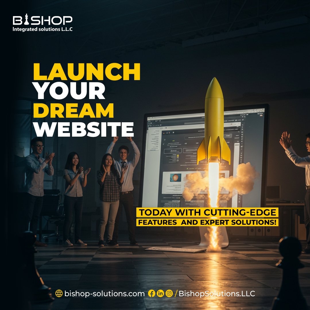BishopSolution's tweet photo. Build your dream website today with cutting edge features and expert solutions!
Get your website now and contact us:
+20 1555665776
website: https://t.co/SDOC6GDui4
#WebDesign #Ecommerce #DigitalMarketing #SEO #Branding #BusinessGrowth #BishopIntegratedSolutions #ERPSoftware https://t.co/mvs20vnbHA