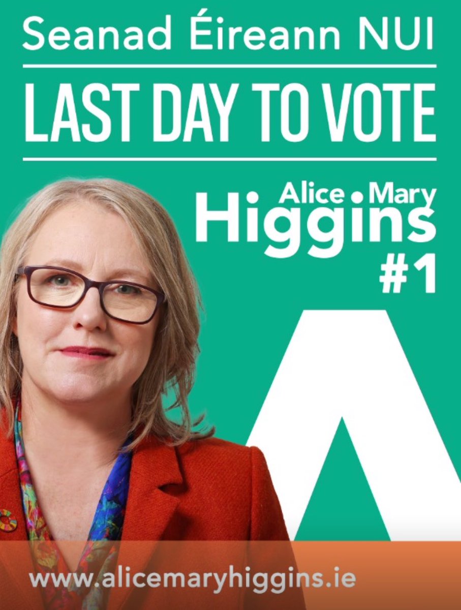 KarSugrue's tweet photo. If you have a vote in #seanad2025 elections please use it to vote for brilliant women who are tireless activists for social justice - we have never needed their fearless voices more than we do now
#NUIpanel @aliceeire
#TrinityPanel @hazechu & Lynn Ruane
#WomenSupportingWomen https://t.co/vTlmCkT8Wm