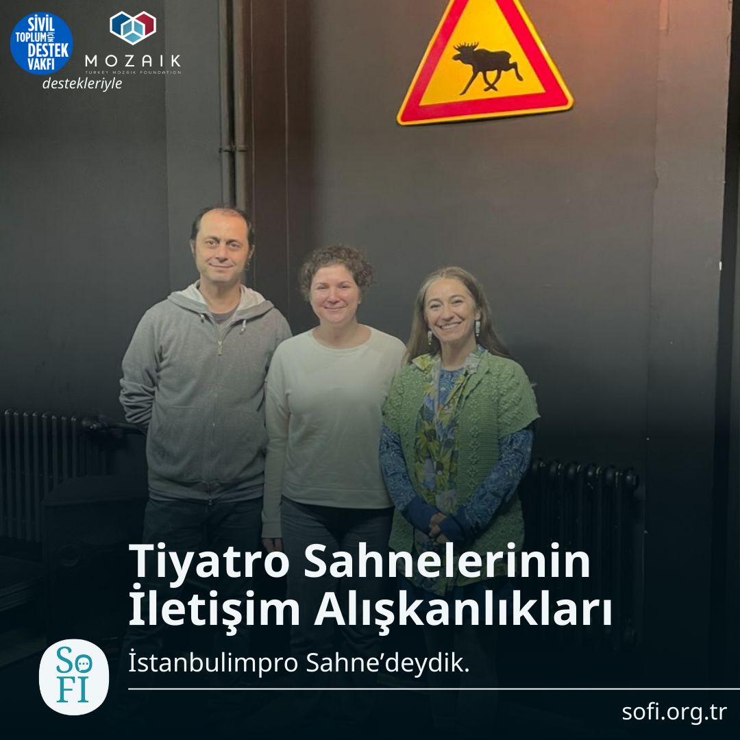 sofidernek's tweet photo. 🎭“Sahne Sanatçıları ve Yeni Medya” projemizin ilk faaliyeti olarak, bağımsız tiyatro sahnelerinin iletişim alışkanlıklarını araştırmaya devam ediyoruz. 

Bizi misafir eden tüm sahnelere teşekkür ederiz. 

@siviltoplumdestek @turkeymozaik

#tiyatro #yenimedya #iletişim https://t.co/8UE2rfH3xs