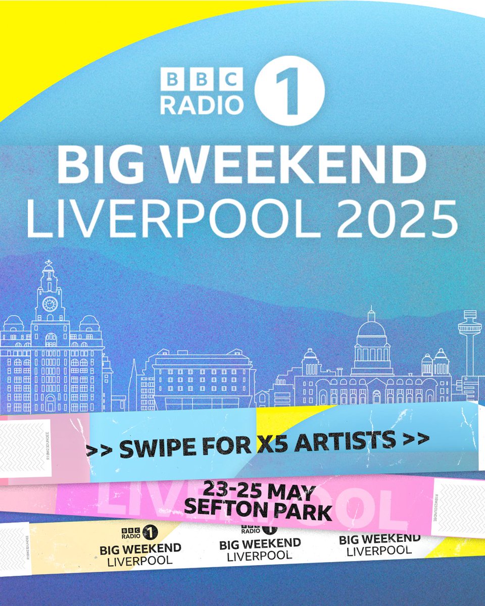 BBC Radio 1, 1Xtra & Asian Network Press Office (@bbcradio1pr) on Twitter photo MAJOR NEWS 💥
<a href="/samfendermusic/">Sam Fender</a> is the first headliner announced for Radio 1's Big Weekend 2025, taking place in Liverpool from 23 May - 25 May.
Other acts announced are:
✨ <a href="/BlossomsBand/">BLOSSOMS</a>
✨ <a href="/lolayounggg/">LOLA YOUNG</a>
✨ <a href="/MylesSmithUK/">M Y L E S S M I T H</a>
✨ <a href="/wetlegband/">Wet Leg</a>
This is just the beginning 👀 MAJOR NEWS 💥
<a href="/samfendermusic/">Sam Fender</a> is the first headliner announced for Radio 1's Big Weekend 2025, taking place in Liverpool from 23 May - 25 May.
Other acts announced are:
✨ <a href="/BlossomsBand/">BLOSSOMS</a>
✨ <a href="/lolayounggg/">LOLA YOUNG</a>
✨ <a href="/MylesSmithUK/">M Y L E S S M I T H</a>
✨ <a href="/wetlegband/">Wet Leg</a>
This is just the beginning 👀