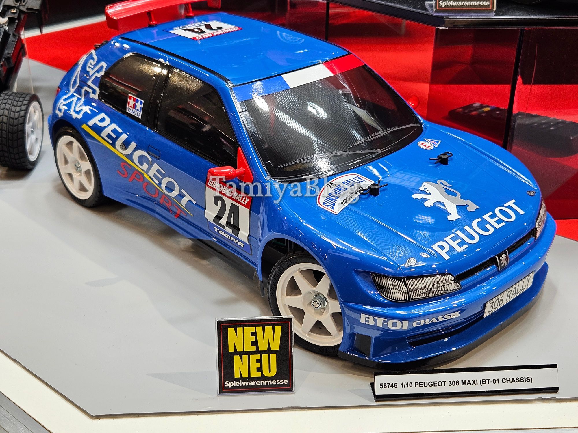 タミヤ SP.809 プジョー306マキシWRC スペアボディ - ホビーラジコン タミヤ SP.809 プジョー306マキシWRC スペアボディ - ホビーラジコン