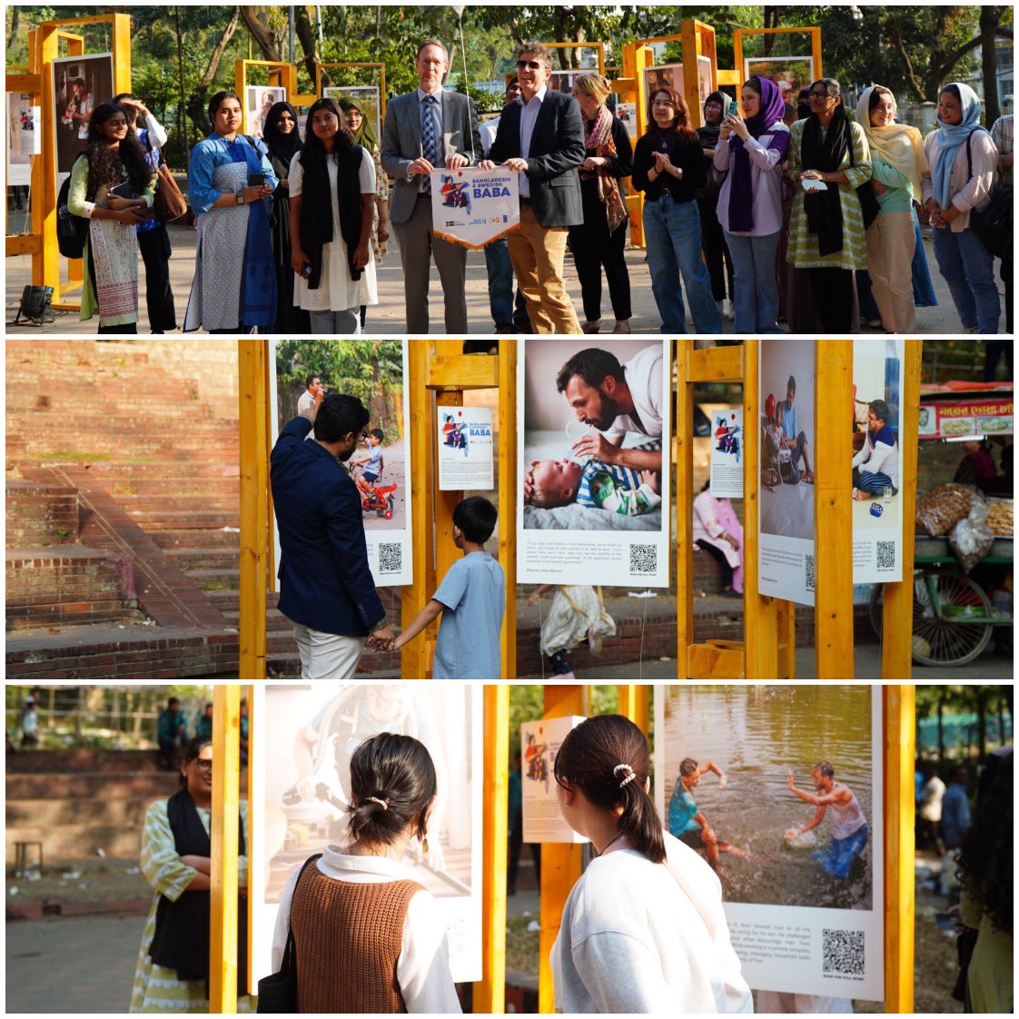 From empowering women &amp; girls to safe water access, 🇸🇪's support transforming lives.
 
🌊 Saw #WASH prog. of <a href="/wateraid/">WaterAid</a> in #Chattogram 
 
🎓 Inspired by <a href="/AUW_Chittagong/">Asian University For Women</a>  students' aspirations
 
📸 Inaugurated the #BangladeshiBaba exb.
 
🇸🇪 for equality, sustainability &amp; progress!