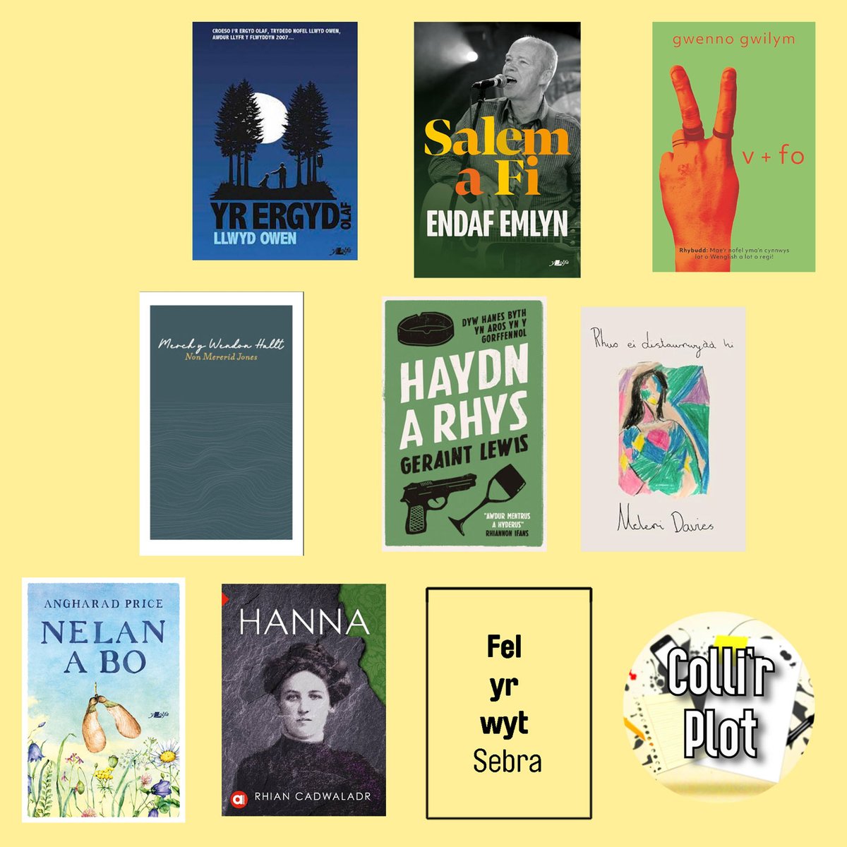 Pennod gyntaf 2025 ac yr ydym yn barod i drafod llwyth o lyfrau a phob dim arall dan haul. 📚

Mae'n dod i'r amlwg pwy sy'n gwrando ar bwy ar bodlediad Colli'r Plot. 

Gwrandwch yma 👉  linktr.ee/collirplot

Dyma restr ddarllen o'r cyfrolau Cymraeg a drafodwyd yn y bennod.