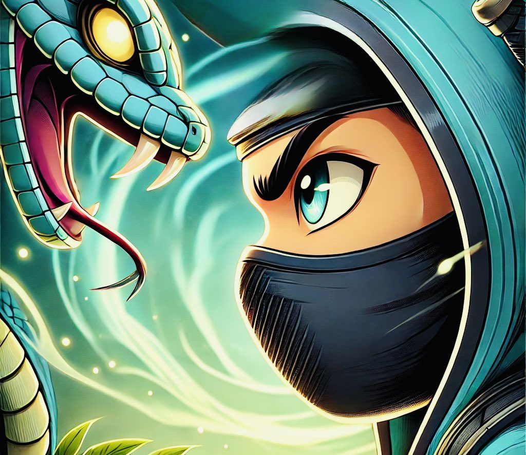 KASUDO_K's tweet photo. Tomorrow, the Year of the Snake begins,a time of renewal, wisdom, and strength.

Kasudo is ready to guide us through the chaos and uncertainty of the crypto world.

The snake teaches us:
•WISDOM 🥷: To observe the market with clarity.
•REBIRTH 🥷: To adapt and rise stronger from every dip.
•PROSPERITY 🥷: To seize opportunities and build wealth.
•PROTECTION 🥷: To safeguard what we’ve built with patience and focus.

For the Ninja, this marks the start of a transformative journey. A path where chaos brings clarity, and every challenge becomes a step toward balance. 🌱

🪙 In crypto, as in life, wisdom and resilience lead to growth. Let the Ninja remind us: HODL your strength, protect your dreams, and transform through every challenge.

As the Year of the Snake begins tomorrow, let it guide us toward new beginnings🥷

#KASUDO #KRC20 #cryptocomics #memecoin #Kaspa #Crypto #CryptoMemeCoin #ninja #manga #anime #animeart 

@TheKaspaInsider @InfluencerPhee @kaspamoonboiz @debaoki @AllAnimeMag