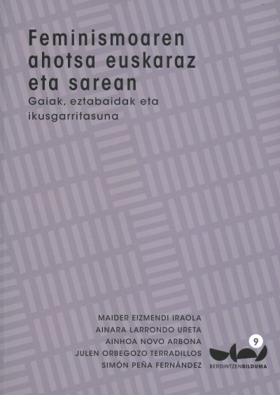 [LIBURU PROPOSAMENA]
📕Feminismoaren ahotsa euskaraz eta sarean : gaiak, eztabaidak eta ikusgarritasuna, Maider Eizmendi Iraola, Ainara Larrondo Ureta,  <a href="/ArbonaNovo/">Ainhoa Novo-Arbona</a>, <a href="/julenor/">Julen Orbegozo Terradillos</a>, Simón Peña Fernández #EJargitalpenak #eskuratuberriak
🔗tinyurl.com/5c57npew