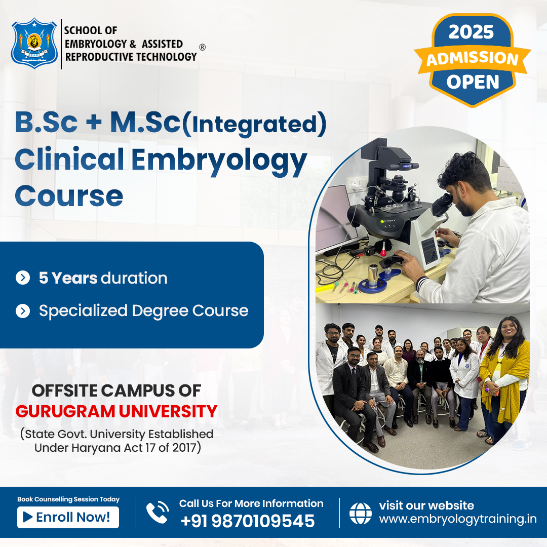 SeartEmbryology's tweet photo. Advance your career with a https://t.co/IIRUqZAdSp + https://t.co/lmGmh8UijG ( Integrated) in Clinical Embryology!
.
#ClinicalEmbryology #SEART #EmbryologyCourses #ReproductiveScience #MScPrograms #BScPrograms #CareerInEmbryology #AdvancedMedicine #SpecializedDegree https://t.co/69lL6x01Em