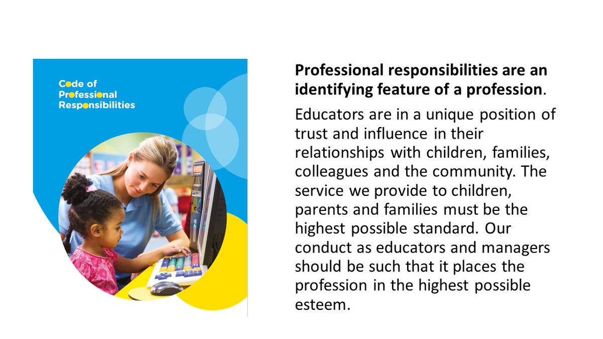 Thought for the day: Professional Responsibilities