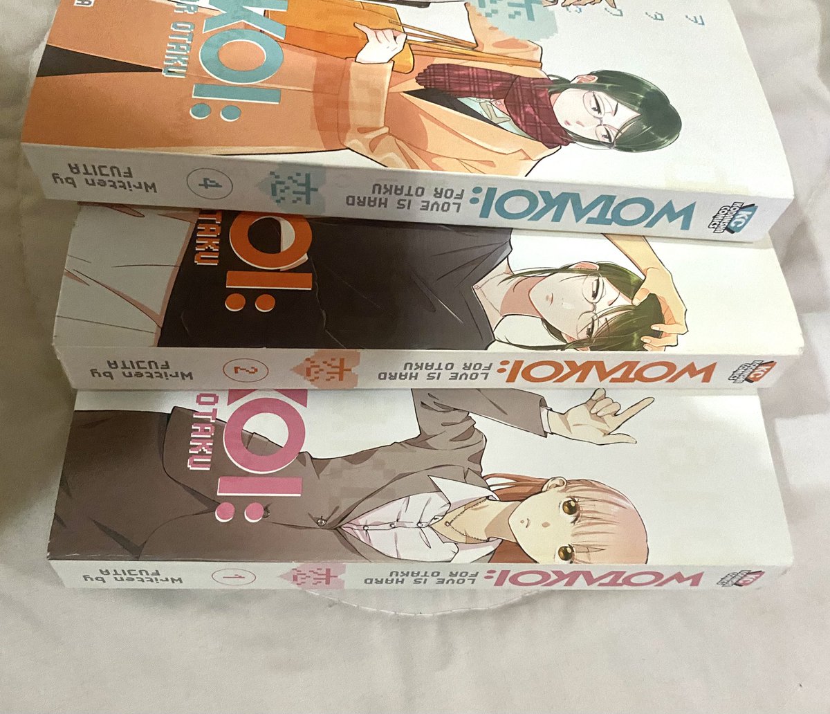 timidpalettes's tweet photo. WTS Wotakoi : Love is Hard For Otaku vol 1,2,4 (official Kodansha)
price: rm60 each exl postage
All 3 rm150

• slightly yellow in the edges
• rts: not collecting anymore
• strictly no return/refund
• meet up is possible.

Please help to RT
@pasaranimeMY #pasaranimeMY https://t.co/BXuZsUTmhG