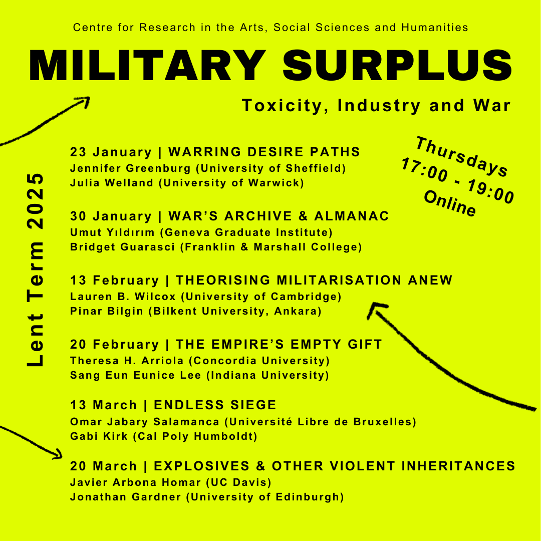 CRASSH, Cambridge tweet media