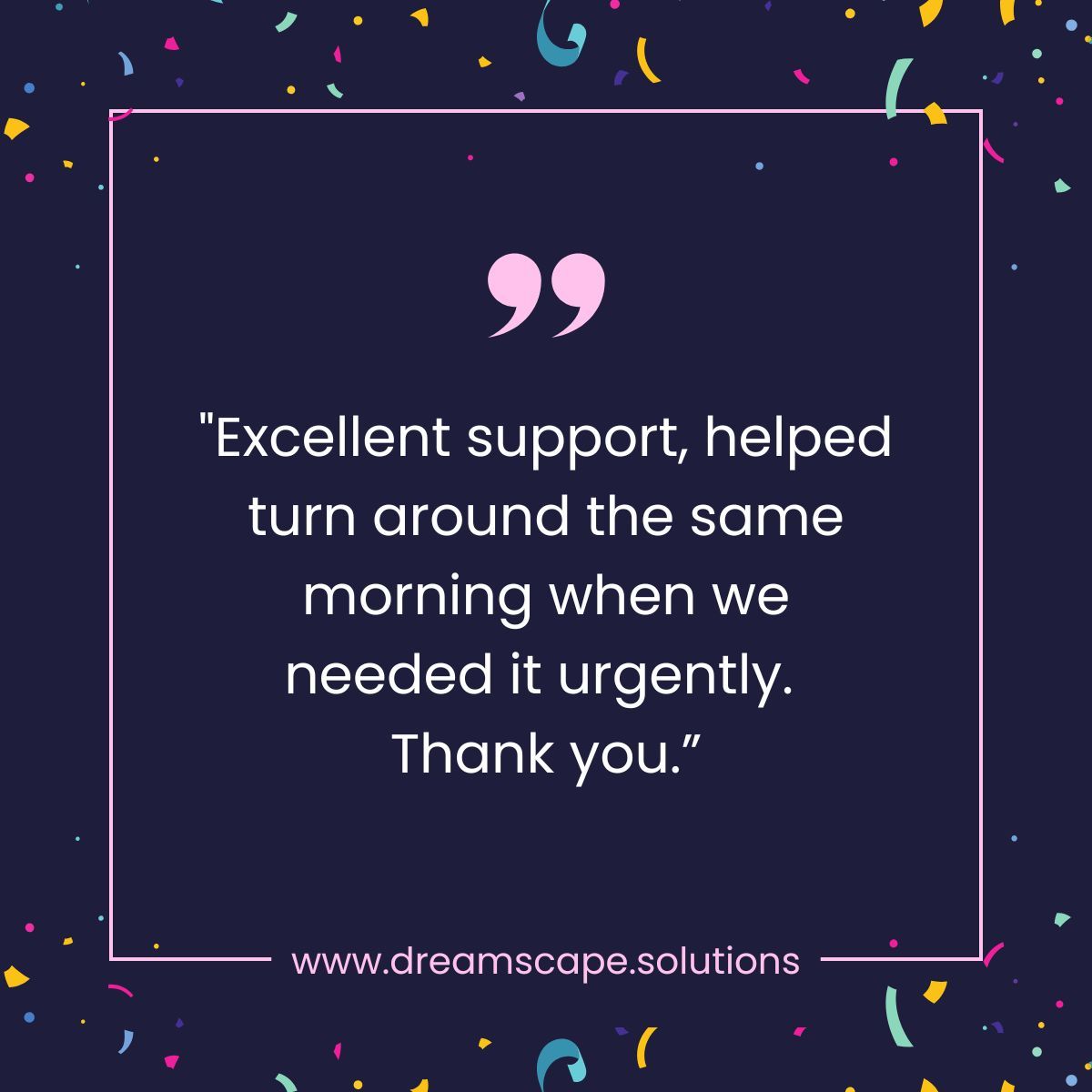 Dreamscape Solutions tweet media