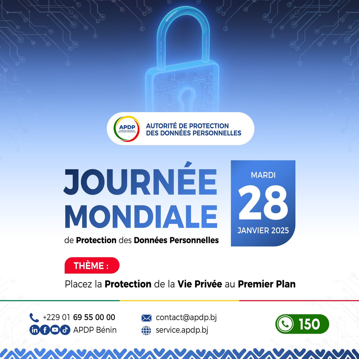 Autorité de Protection des Données Personnelles tweet media