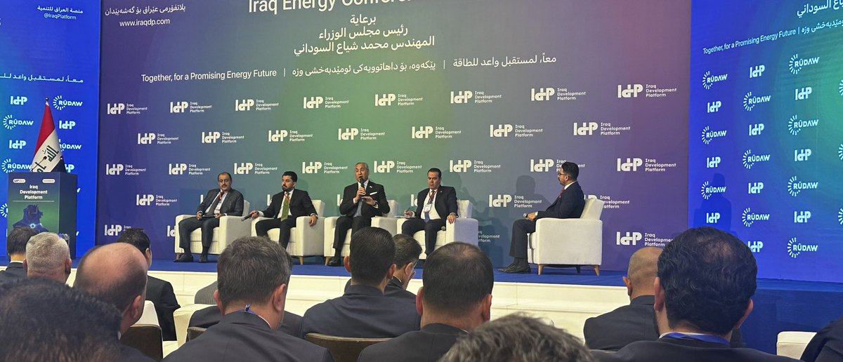 AghaGafuri's tweet photo. Excited to attend the Iraqi Energy Conference today, where leaders and innovators r shaping the future of energy in Iraq and beyond. Great opportunity to explore sustainable solutions and strategic partnerships for a brighter energy sector. #IraqiEnergyConference #Sustainability https://t.co/Ojot4cySyB