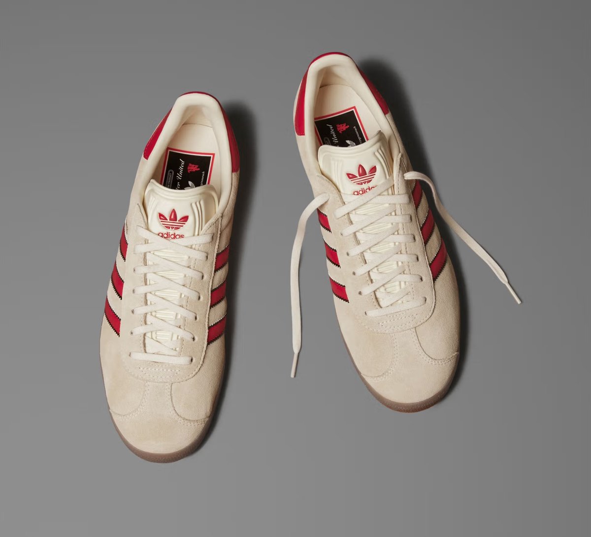 2025年 発売予定】 Manchester United × adidas Originals GAZELLE