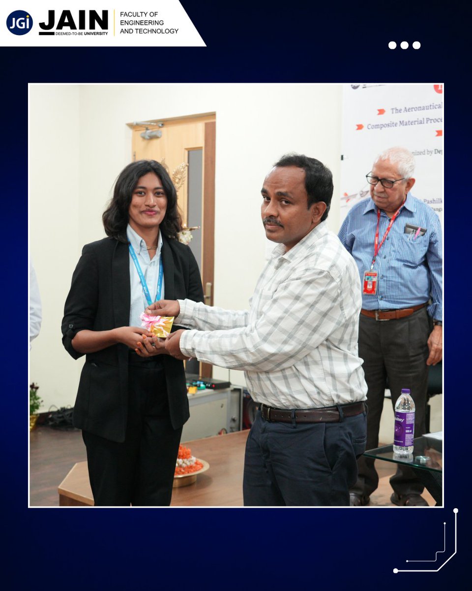 JainDeemedtbUnv's tweet photo. Exciting times at #JAINUniversity! The inauguration of the #ASIStudentChapter, #CompositeLab, and #UAVDesignCentre marks a new era of innovation in #AerospaceEngineering. These cutting-edge facilities empower our students to push the boundaries of flight technology! 
#JU #JUFET https://t.co/CnmX3cpMlY