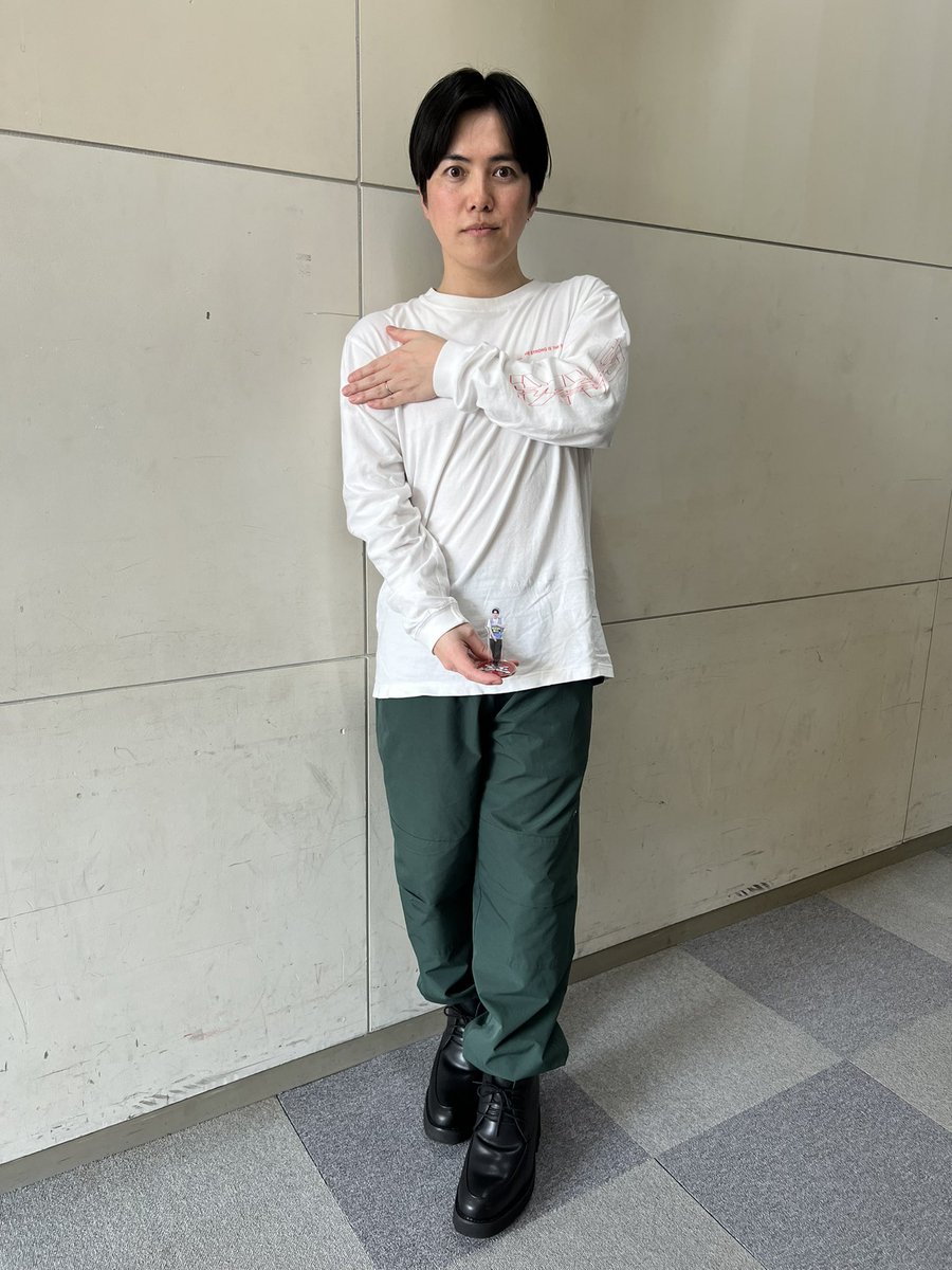 座王武道館ライブ 本日は #ラブレターズ 溜口さんの アクリルスタンド