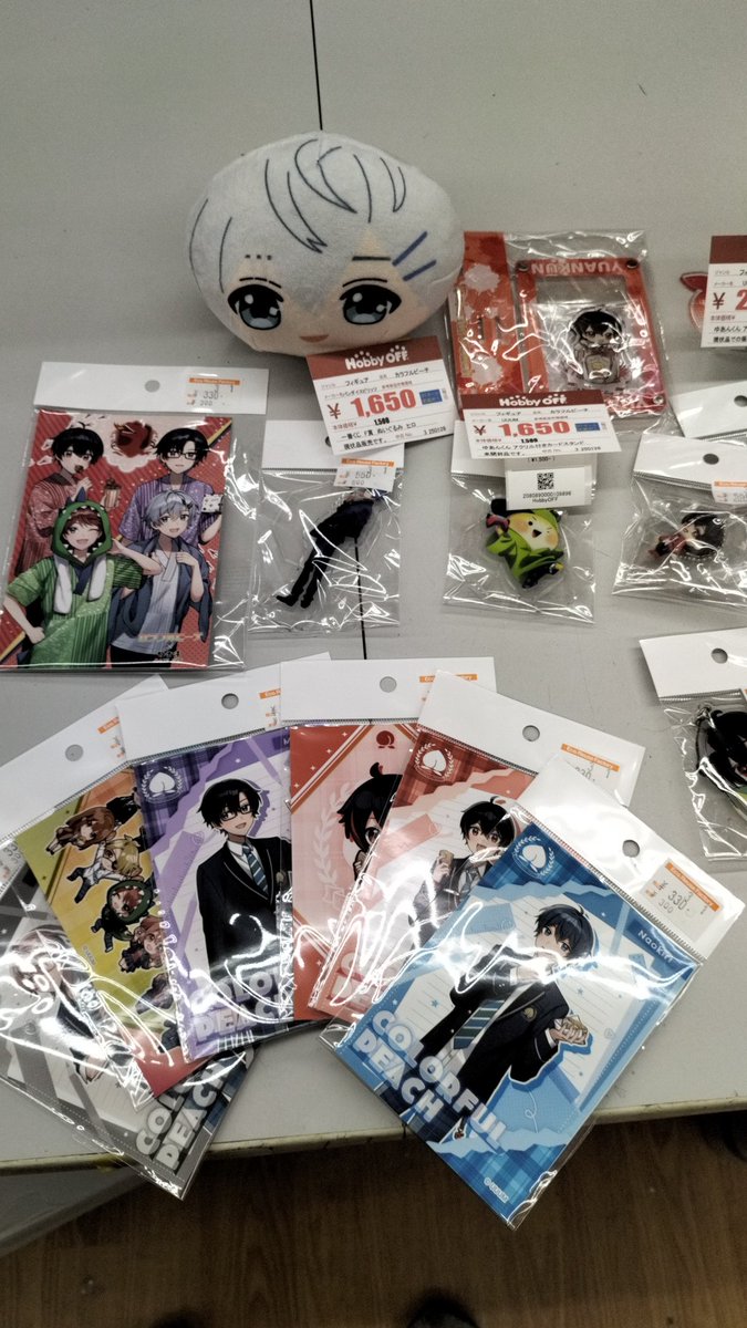 カラフルピーチのグッズが大量に入荷しました！ お求めやすい価格帯の