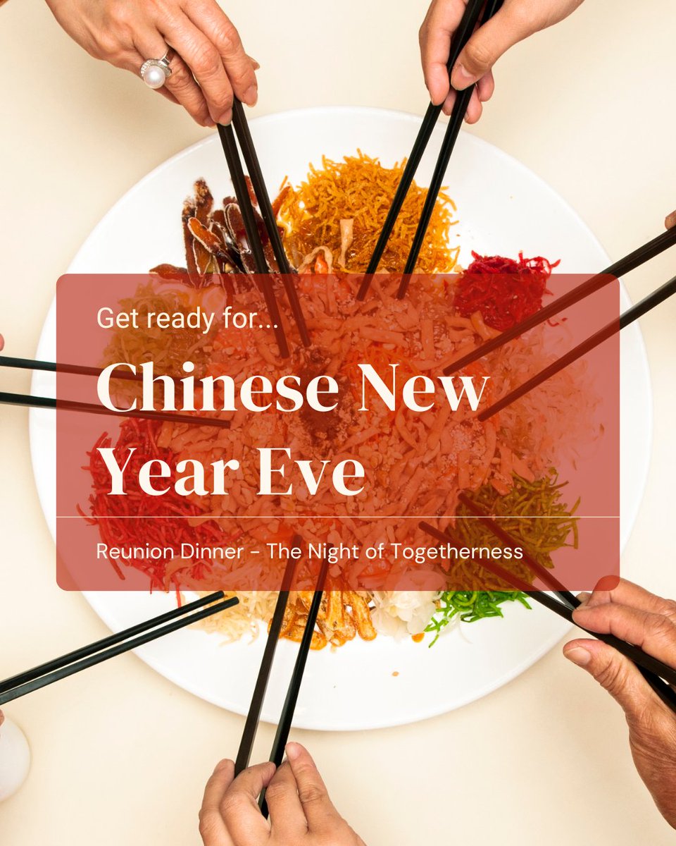 The eve of the Chinese New Year is a night of togetherness as families gather for the reunion dinner. What’s on your table tonight? 🍲  

#singaporegifts #singaporegiftshop #onlinegiftshop #CNYeve #reuniondinner
#ChineseNewYear2025 #sweetwishes #newbeginnings #HoneySpree