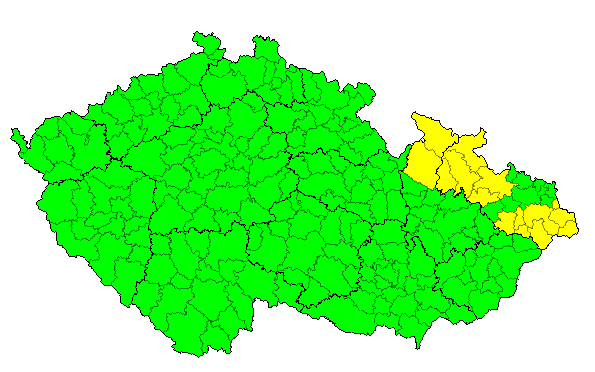 Český hydrometeorologický ústav_VYSTRAHY tweet media