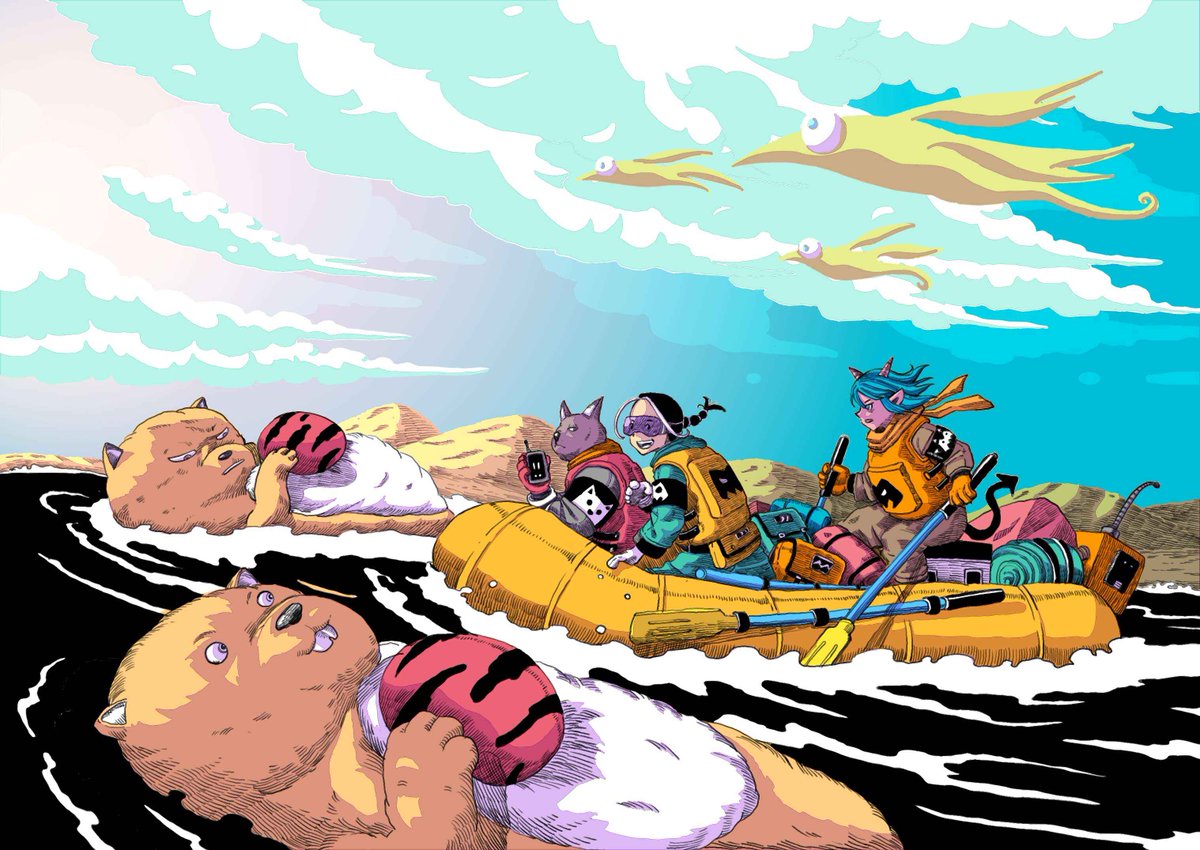 Abstract_Mons's tweet image. Take a moment to breathe when the waters are calm. At 11am ET we dive back into the adventure!