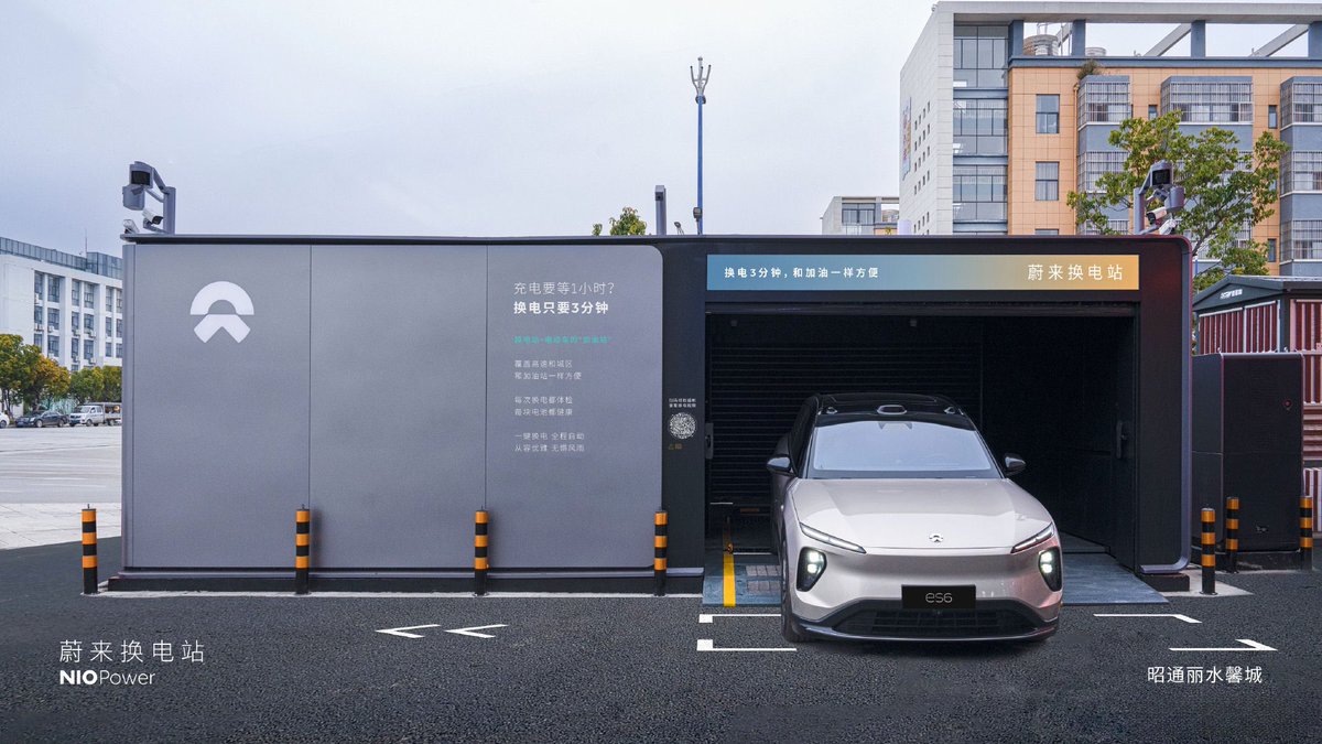 DriveGreen80167's tweet photo. January 28: NIO Power Expands with 3 New Stations
•NO.3102 NIO Power Swap Station | Zhaotong Lishui Xincheng
•NO.2658 NIO Supercharging Station | Zhaotong Lishui Xincheng
•NO.1687 NIO Destination Charging Station | Xi’an Provincial Stadium Mercure Hotel
#ContinuousExpansion #NIO $NIO @Jas0nYu @NIOSwitzerland @NIOSanFrancisco @NIOAdmirer #ChargingMadeEasierThanRefueling