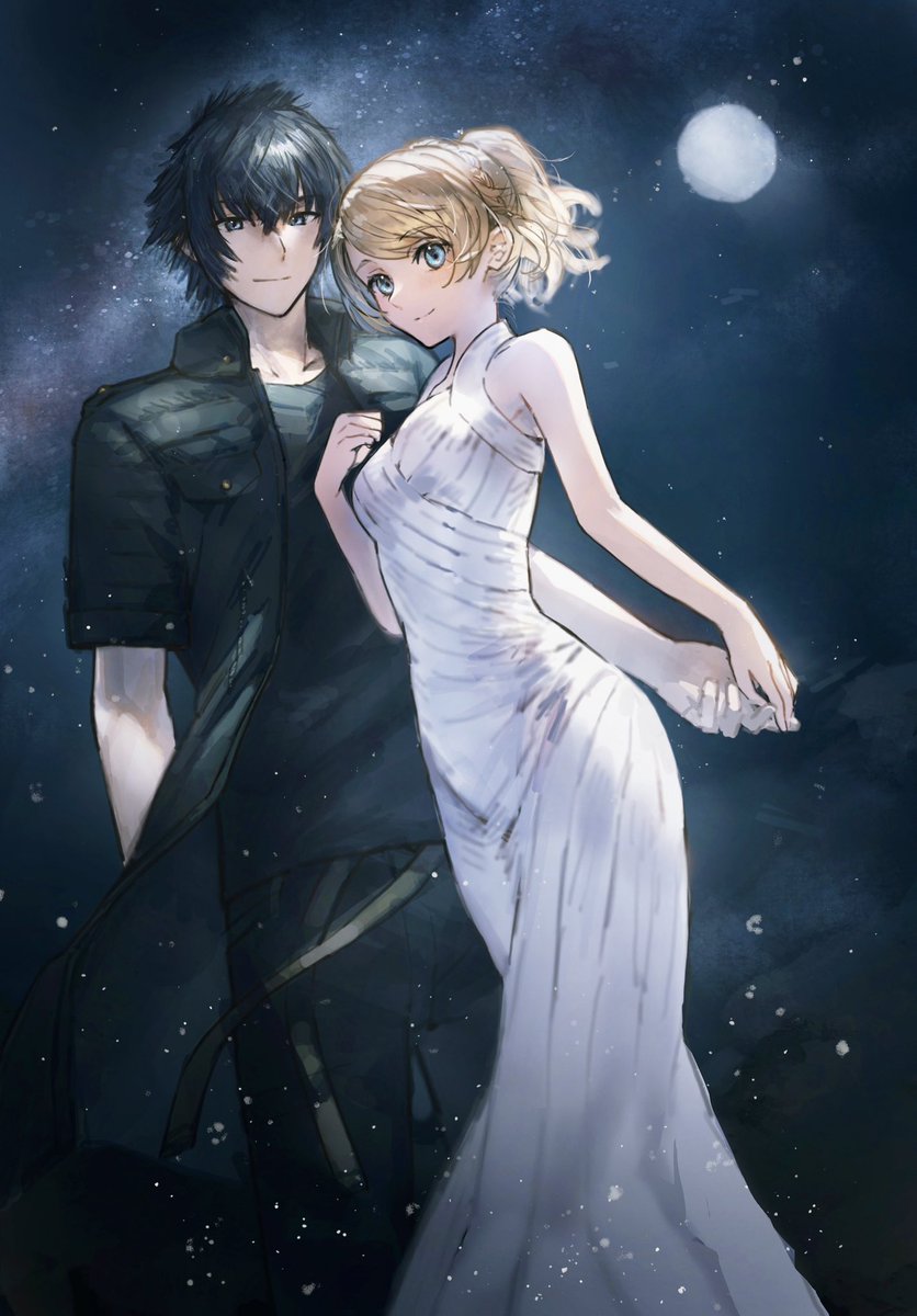 Night sky &amp; Moon
#ノクルナ #FF15 #FFXV