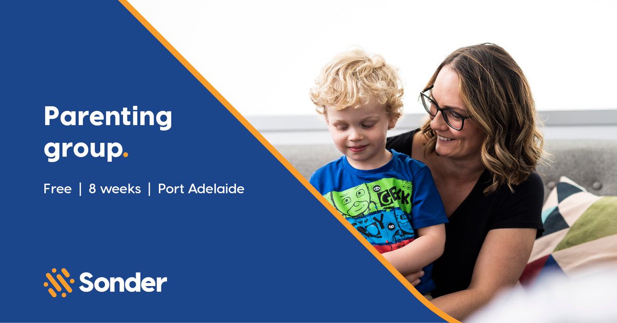 At Sonder Port Adelaide, we’re offering #ParentingGroups designed to empower parents and carers with practical strategies, boost confidence, and strengthen relationships with their children. Make a referral 👉 sonder.net.au/western-wellbe…