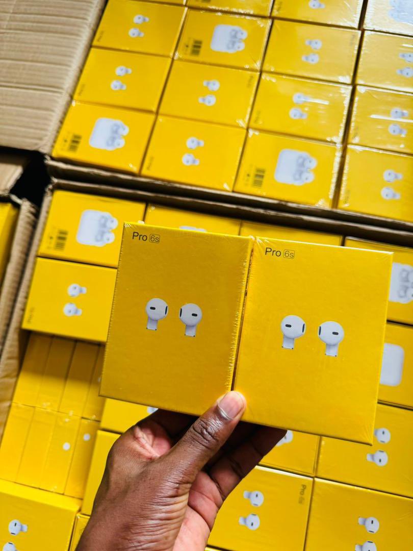 Ndichielectron's tweet photo. Kwa Tsh 15,000 tu unajipatia Airpods Pro6s 
Enjoy mziki mnene wenye base nzuri
📍Tunapatikana kariakoo mataa ya Uhuru, Uhuru plaza first floor
📞0769277507
📞0756301858
#ndichielectronics #ndichismartaccesories https://t.co/vXIYGsHj8U