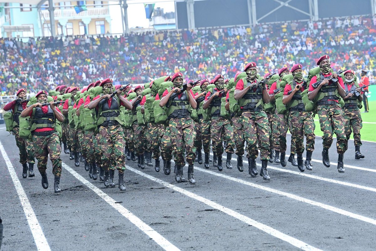 nulphin's tweet photo. Tanzanian military forces have successfully reclaimed the national radio of Congo from the rebels and pushed the M23 rebels back. It is worth remembering that Coward South African 🇿🇦 soldiers surrendered yesterday and raised a white flag. I am proud of my Tanzanian 🇹🇿 army." https://t.co/I6fI6oBroM