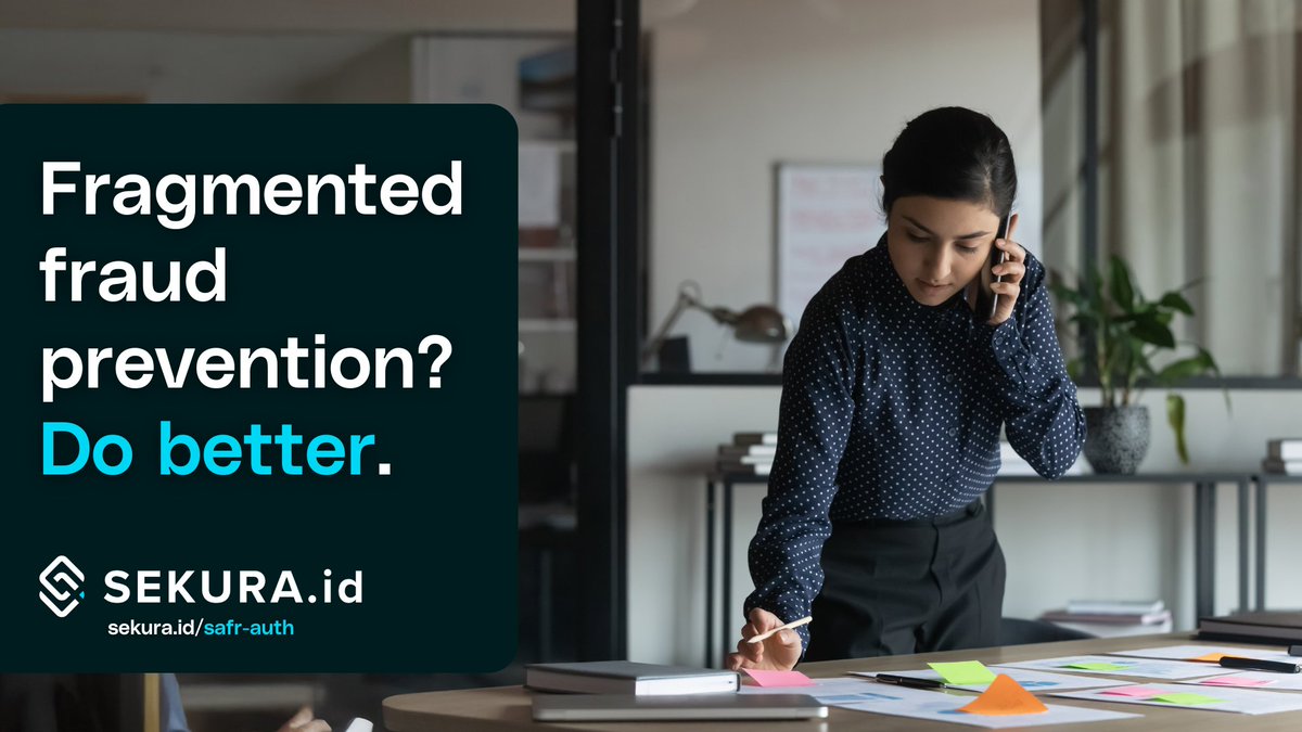 sekuraid's tweet image. Fraud is evolving fast! Generative AI fuels attacks, but Sekura.id’s SIM-based, API-delivered solutions stop fraud cold: unhackable, seamless, cost-cutting. Secure your business &amp;amp; customers today! 💡 #MobileIdentity #FraudPrevention #AI #Cybersecurity #Innovation