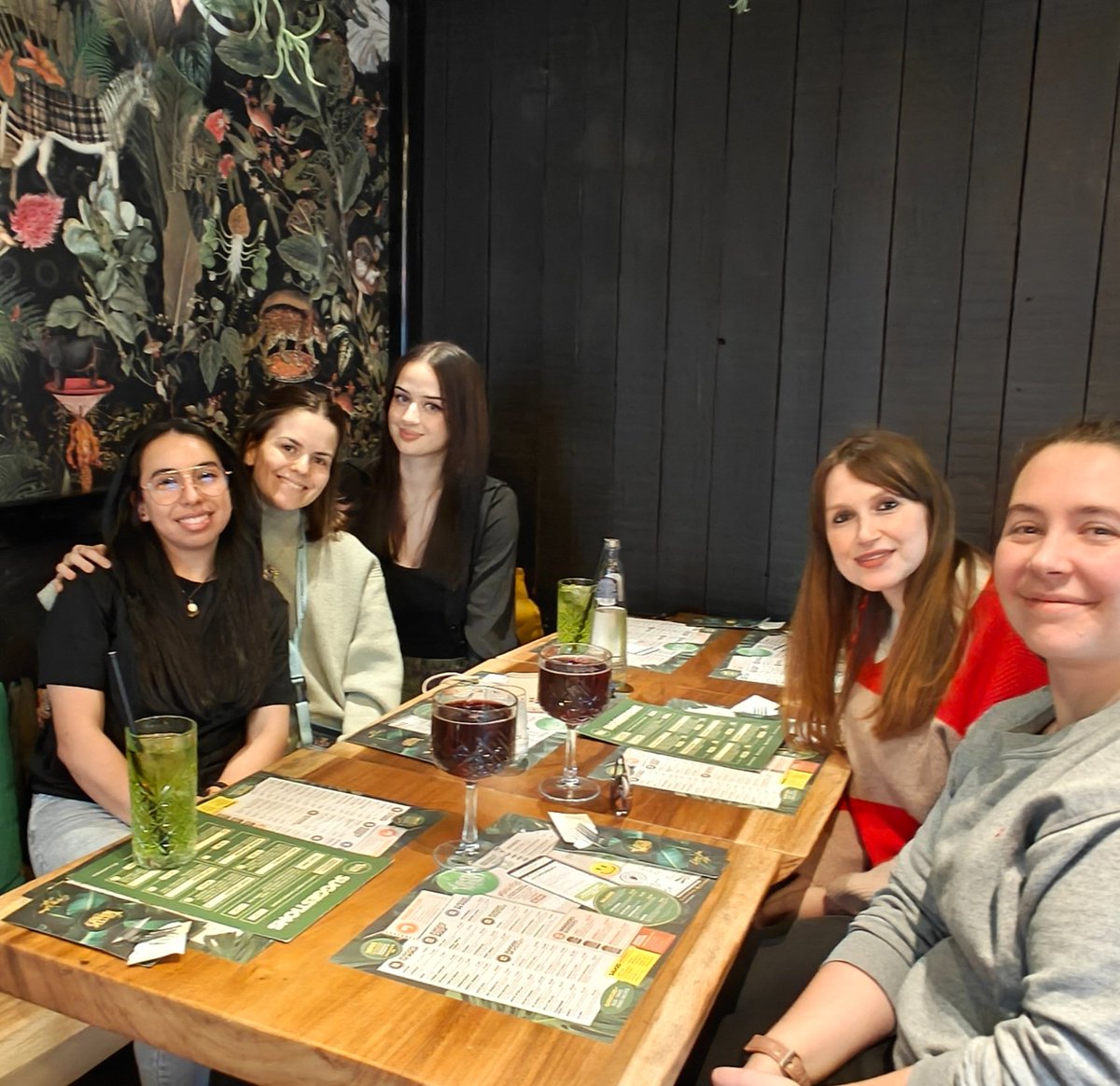Group celebration for our first master's student completing their time in the lab 🤩Congratulations Enkela for this achievement and Mar for the excellent supervision!