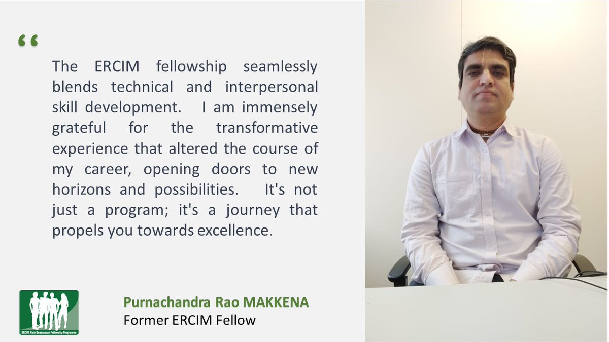 Good news! Our ERCIM Members funded 7 #postdoc fellowships  in #informatics &amp; #mathematics for the
September 2024 call. Now, a new round of applications is open!
👉 Apply here: fellowship.ercim.eu
🗓️ Deadline: 31/03/2025 (NEW)
Spread the word! 🙌 #ERCIM